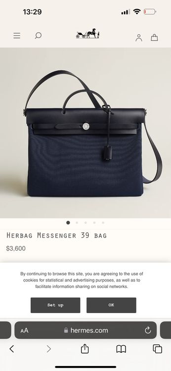 Herbag Messenger 39 bag