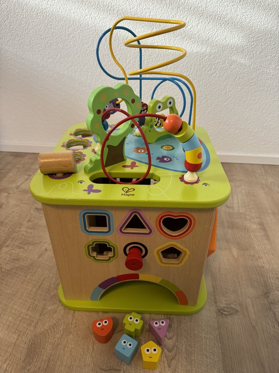 Hape Giocattoli: Hape Motorikwürfel – Usato da Kirchberg BE venduto da _lb5t