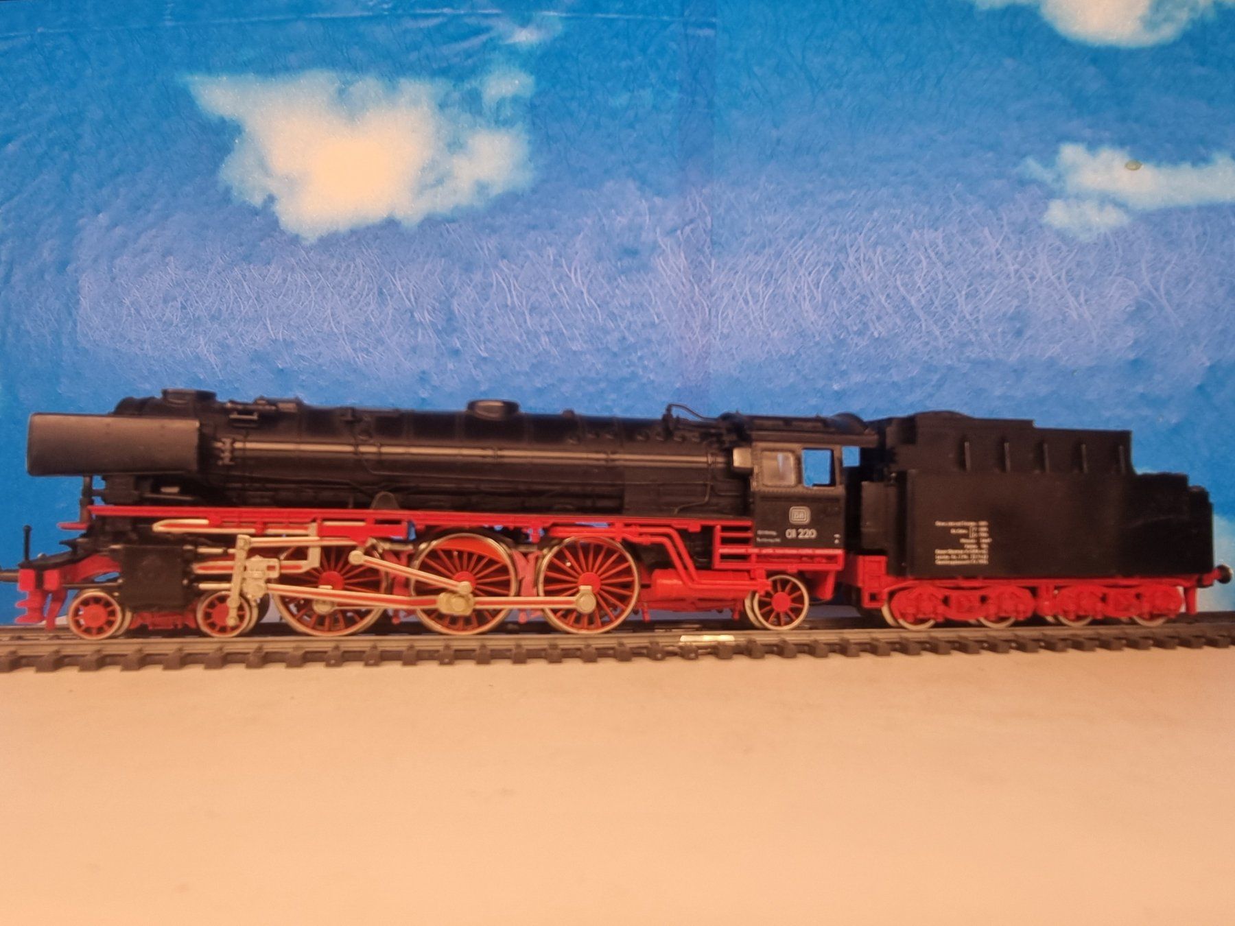 Fleischmann Modelleisenbahnen: Fleischmann 4179 HO Dampflok BR 50 662 der DB – Gebraucht aus Männedorf von Modelle-aller-Art 1