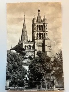 Cartoline postali: Lausanne, La Cathédrale – Usato da Sargans venduto da nicsam1815