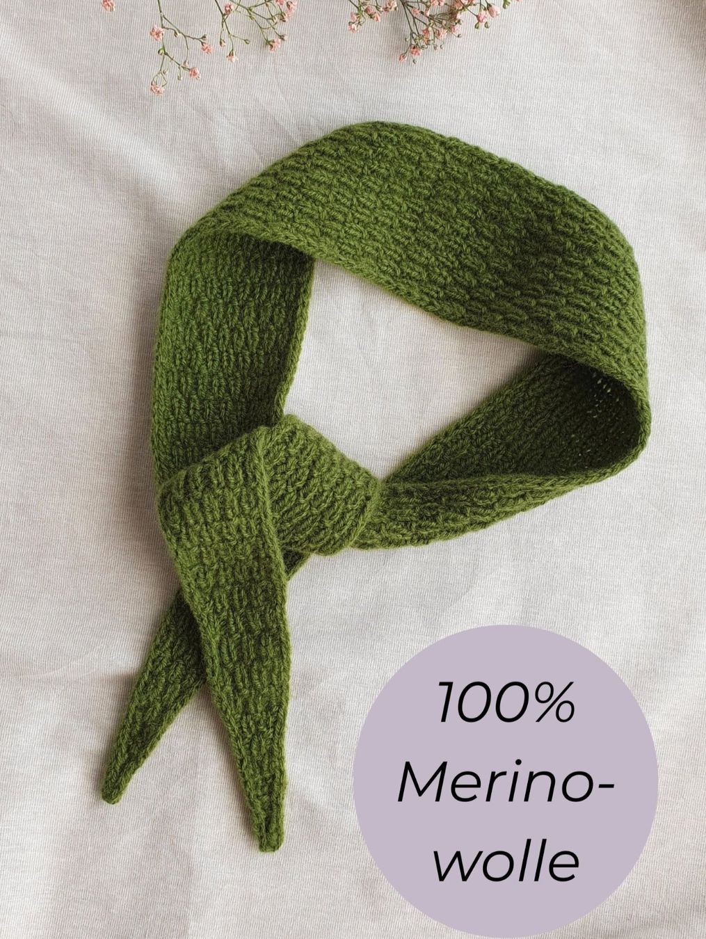 Foulard & Sciarpe: Mini scarf, Strickschal, Handgestrickt, Unikat, Geschenk – Nuovo e nell'imballaggio originale da Neunkirch venduto da Sandramay