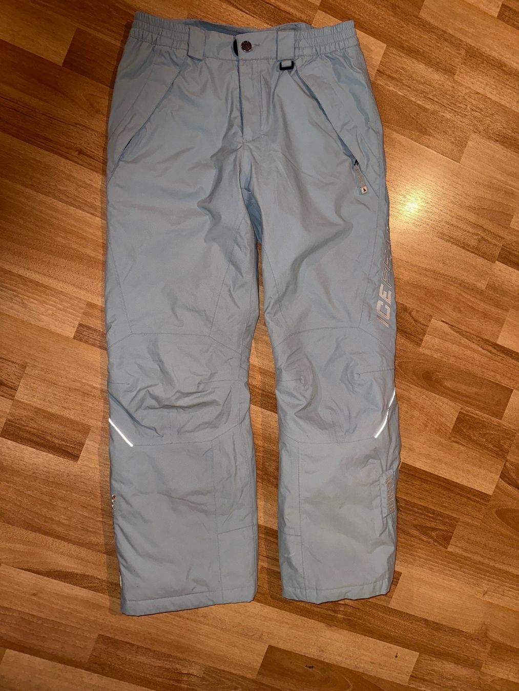 Icepeak Pantaloni: ICE Icepeak Gr. 152 hellblau Skihose – Usato da Heiden venduto da fam_797q