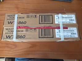 2x Kyocera WT-860 Resttonerbehälter – Original Kyocera – NEU