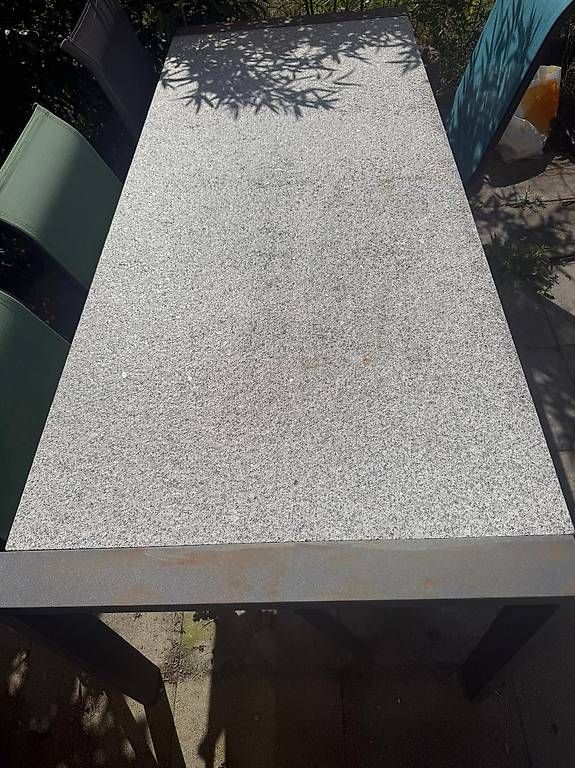 Tables: Gartentisch Granit  Aluminium anthrazit – D'occasion à belp par allengchour 1