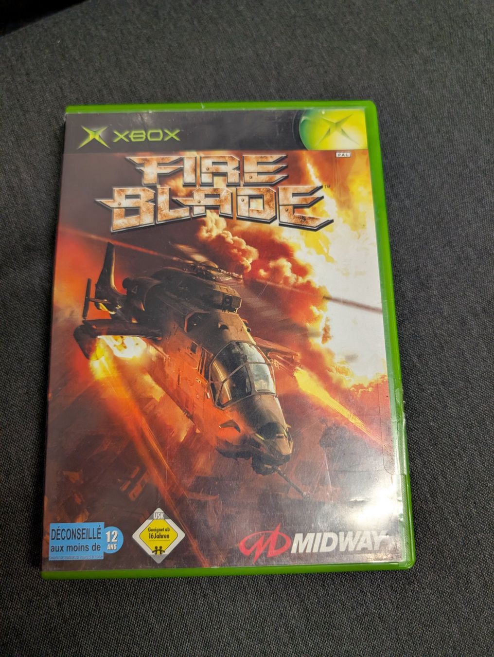 Jeux: Fire blade Microsoft xbox – D'occasion à Giubiasco par Ticinerd