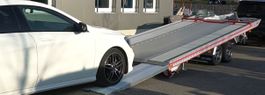 Anhänger mieten Algema XL- Trans für Luxus Autos 1. Tag