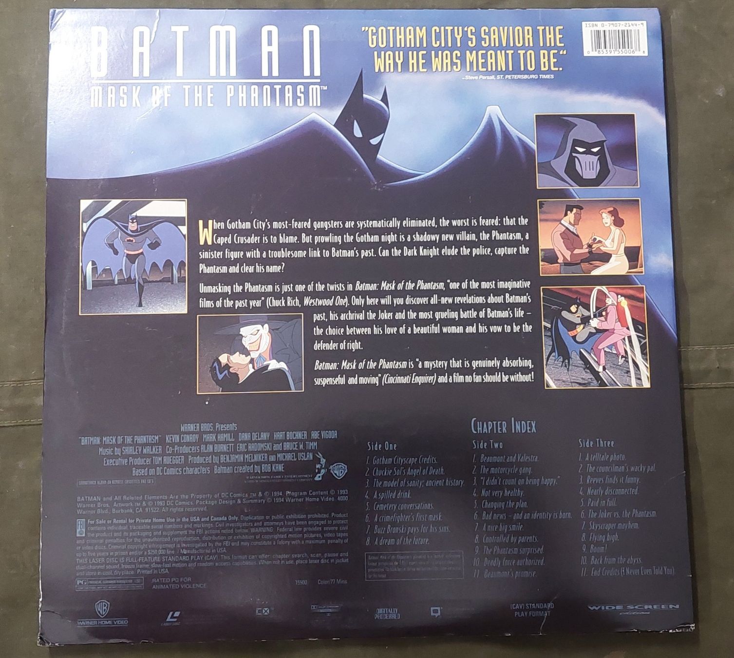 Alle DVDs: Laserdisc NTSC Cartoon, Lot de 3 discs – Gebraucht aus Chapelle-s-Moudon von gerryp 2