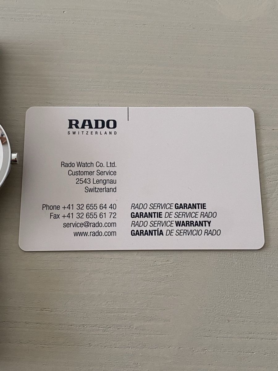 Rado Orologi: Rado Centrix Jubilé Unisex – Usato da Birr venduto da Vintage-Liebhaber 2