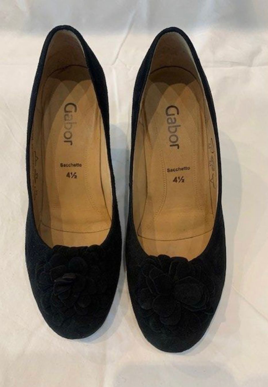 Gabor Scarpe da donna: Schwarze Wildleder Pumps – Usato da Bern venduto da leo_jo 3