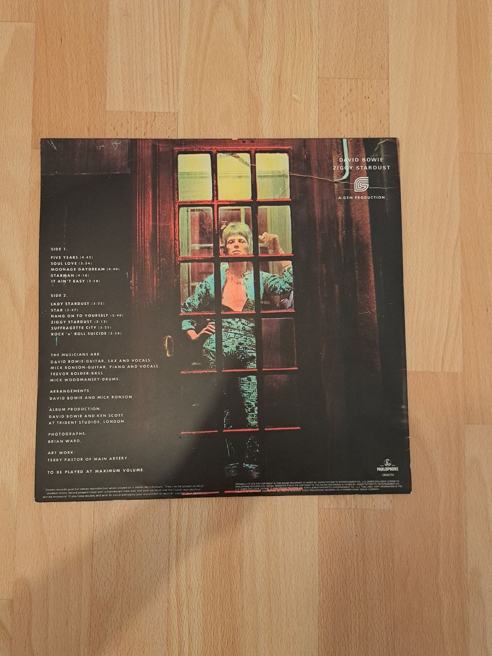 Dischi in vinile: David Bowie - Ziggy Stardust 2016 reissue. – Usato da Adliswil venduto da danfarrar 1