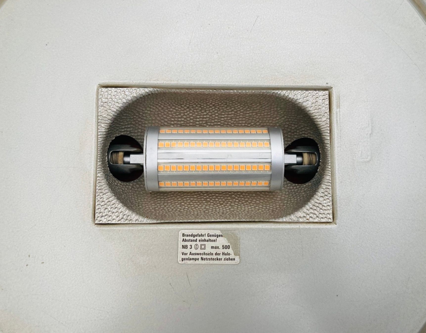 Lampade: Stehlampe, Leuchte, Chrom, mit Dimmer – Usato da Zürich venduto da cornetto55 5