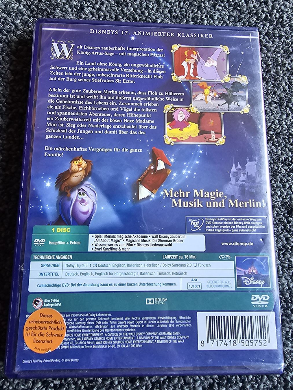 Tutti i DVDs: Die Hexe und der Zauberer (22140) – Usato da Ruswil venduto da jan_bxl5 1