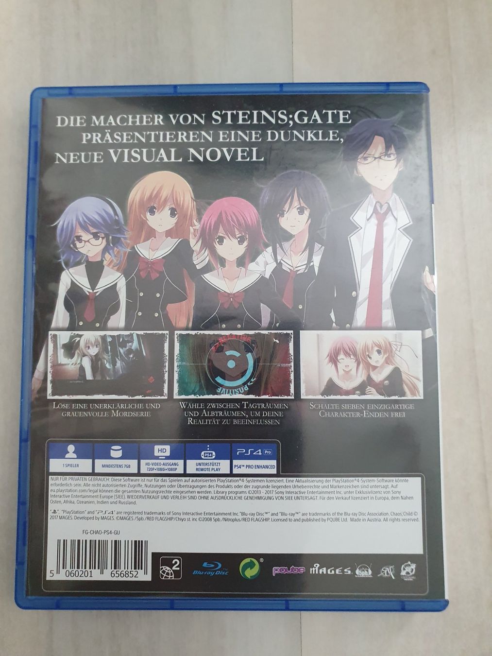 Spiele: PS4 Game Chaos Child – Gebraucht aus Weiningen ZH von jet_qh2c 1