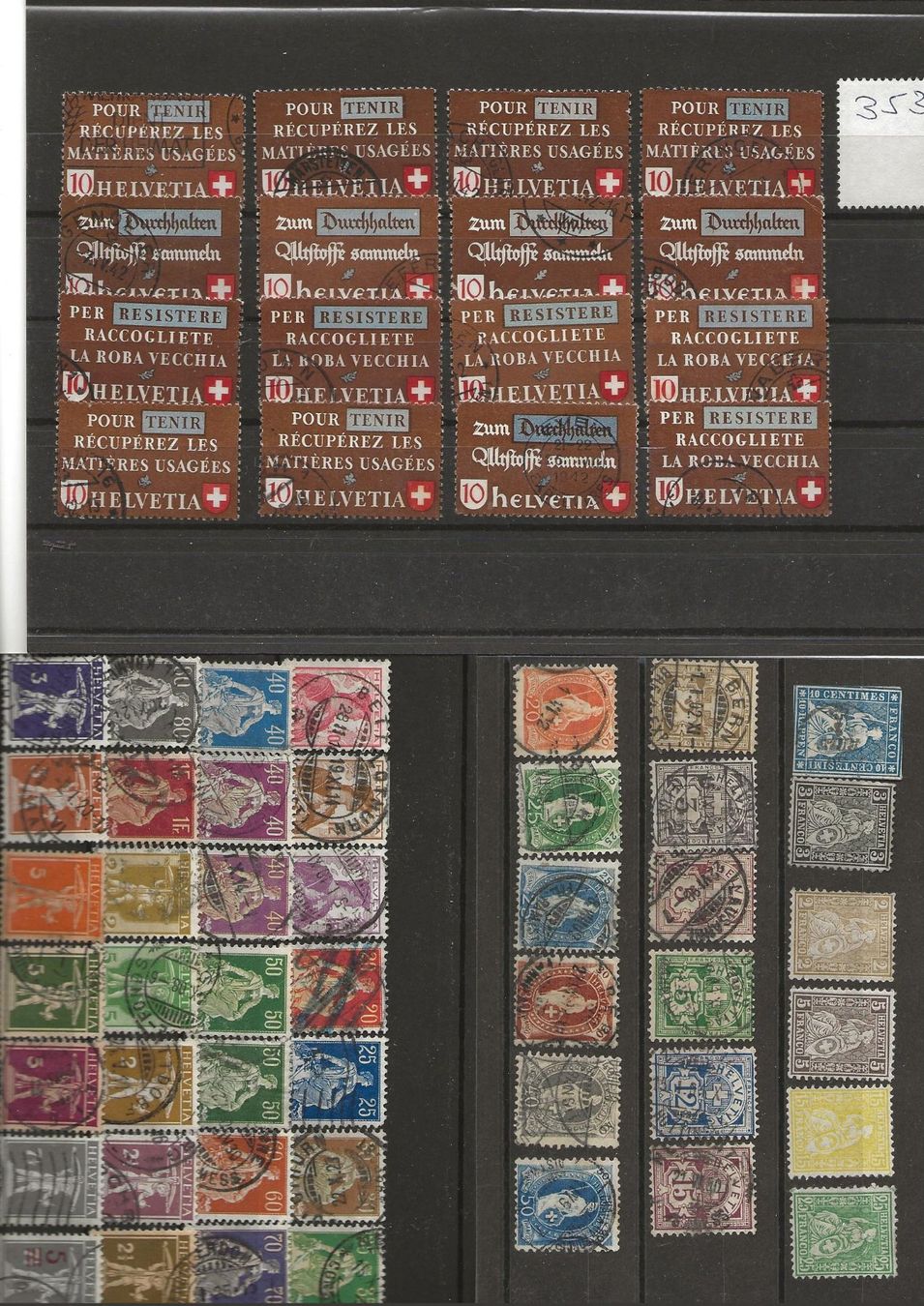 Tutti i francobolli: Tolle Sammlung Schweiz – Usato da Schlieren venduto da Sternstunde2 2