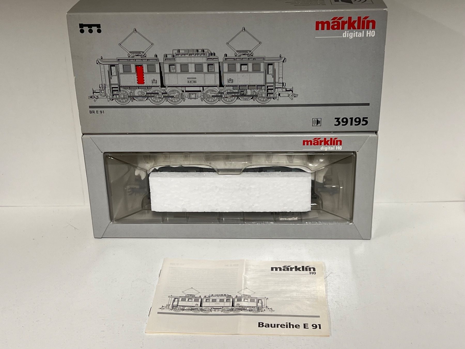 Märklin Trains électriques: Märklin 39195 BR E 91 Digital Sound – Neuf (Voir description) à Neuenhof par ludovicco 8