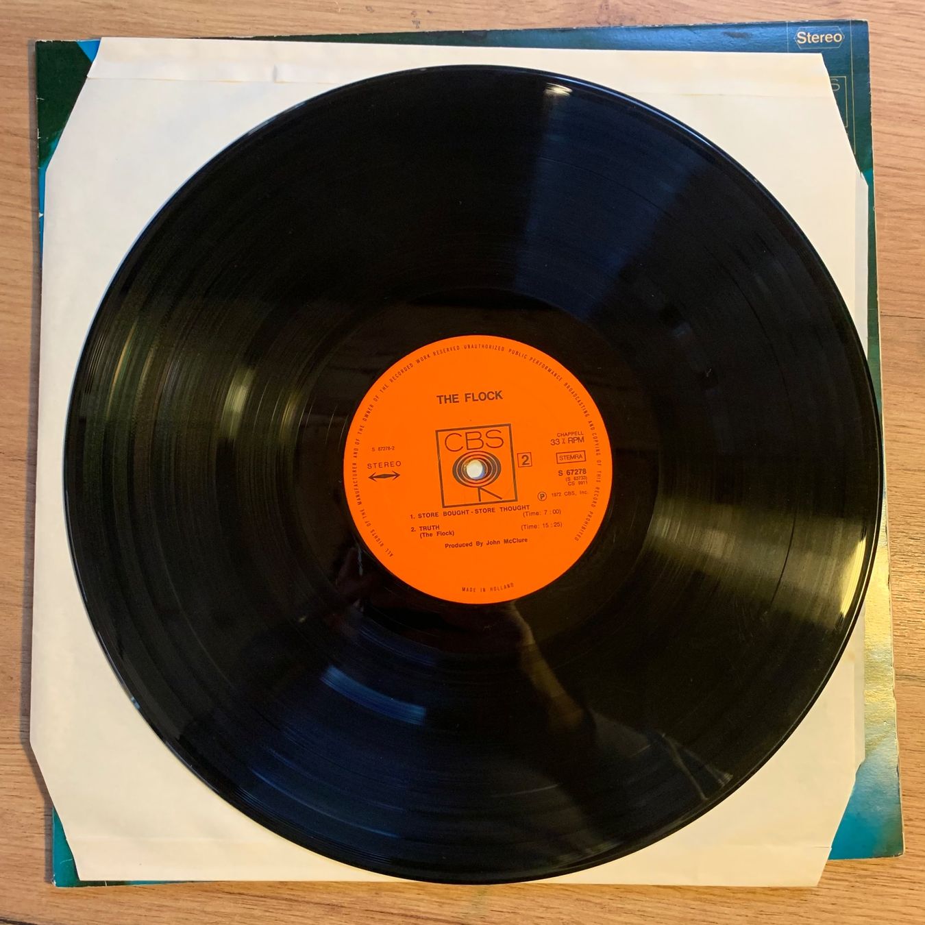 Schallplatten: THE FLOCK - THE FLOCK...OG NL 1972...VG+/VG+ – Gebraucht aus Gals von Diskopatshop 3