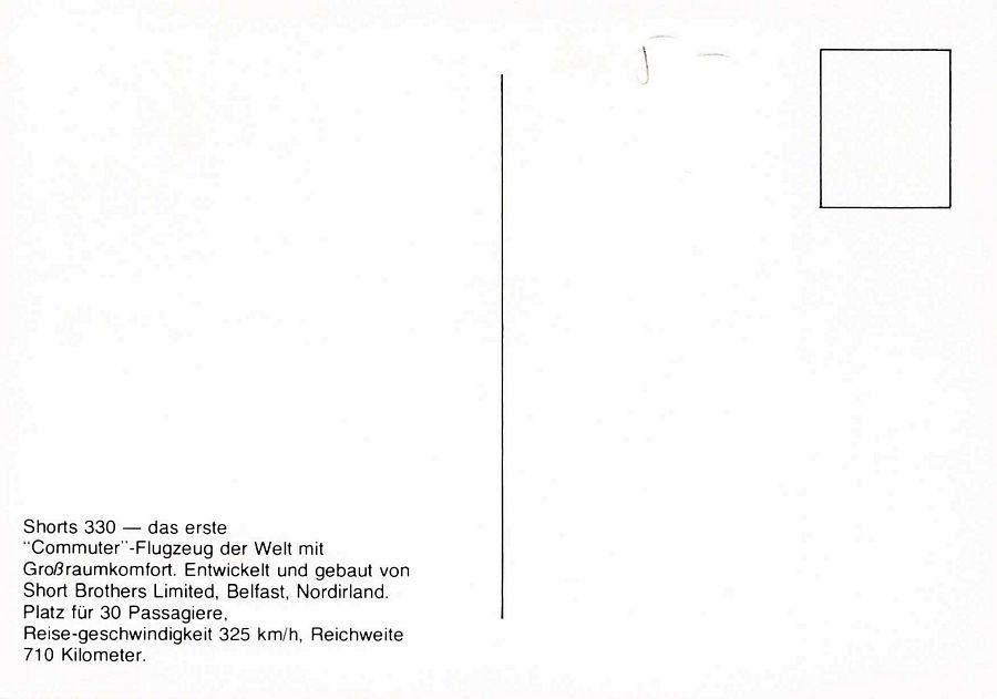 Cartoline postali: DLT Shorts 330 – Usato da Frauenfeld venduto da POML 1