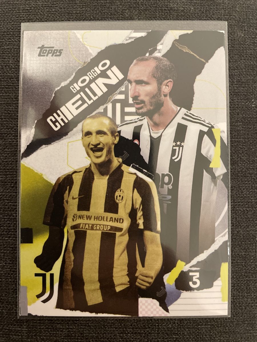 Topps Carte collezionabili: Topps Giorgio Chiellini Juventus Turin – Nuovo (secondo la descrizione) da Burgdorf venduto da Sports_Cards_3400