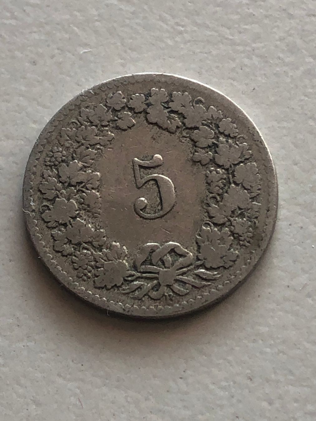 Tutti le monete: 5 Rp. 1879 – Usato da Schötz venduto da Odpa 1