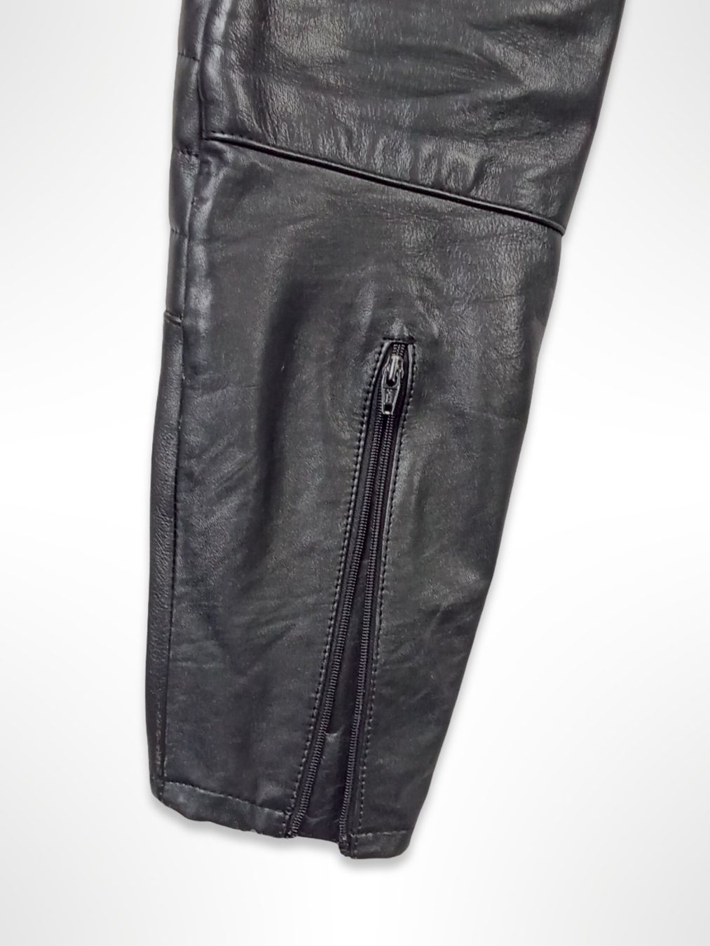 IXS Pantaloni: iXS Motorradhose Gr. 48 Leder schwarz – Usato da Suhr venduto da Restwert_Suhr 7