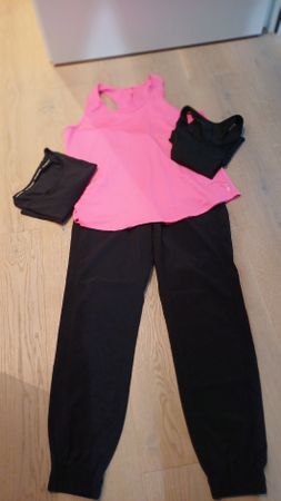 Sportbekleidung Set für Damen, Top, Hose, Grösse L