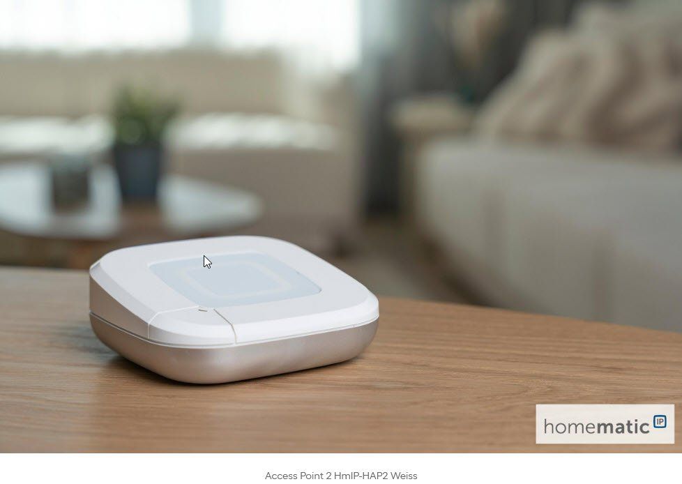 Homematic Componenti elettronici: Homematic IP Access Point 2 HmIP-HAP2 Weiss – Nuovo (secondo la descrizione) da Rüegsauschachen venduto da Hef401 1