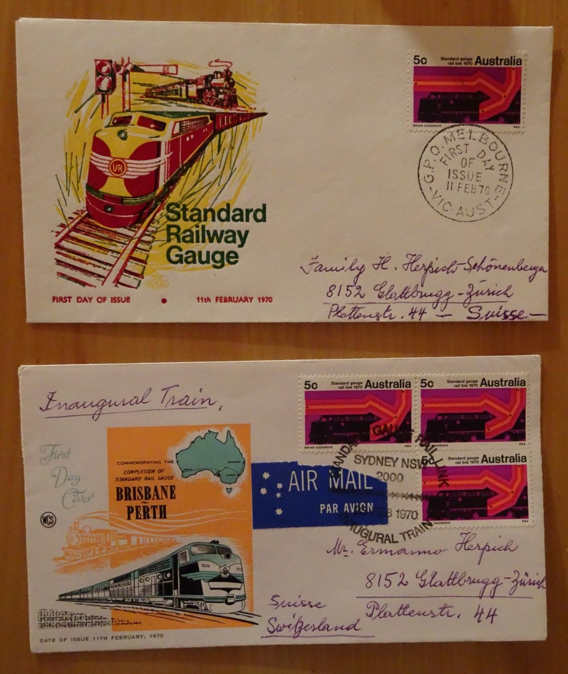 Tutti i francobolli: Briefmarken / Belege Eisenbahn – Usato da Feldbrunnen venduto da MarcusSO 6