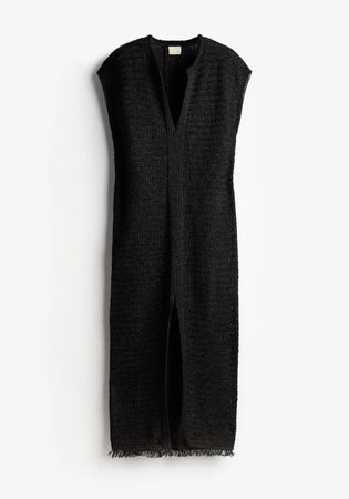 H&M Rattan Dress Kleid Kaftan