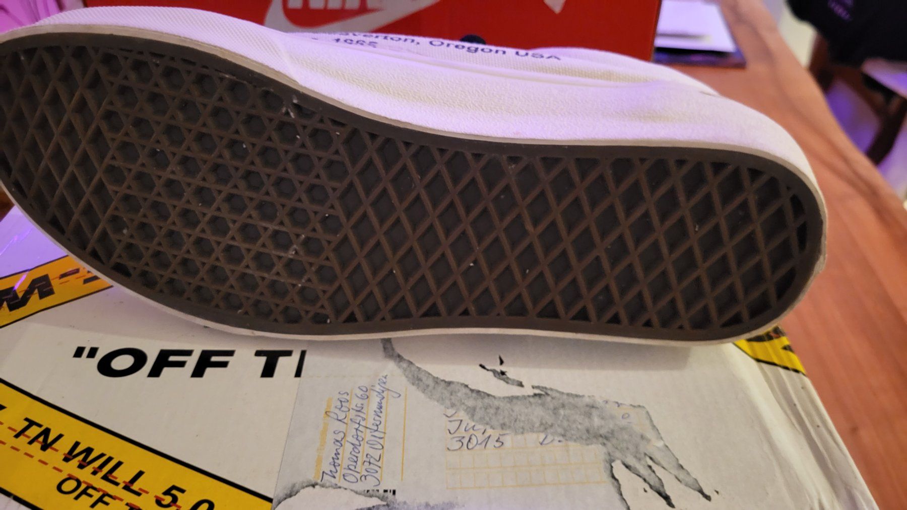 Vans Scarpe da uomo: Vans old school X Offwhite – Nuovo (secondo la descrizione) da Bern venduto da Sneakerheadz 5
