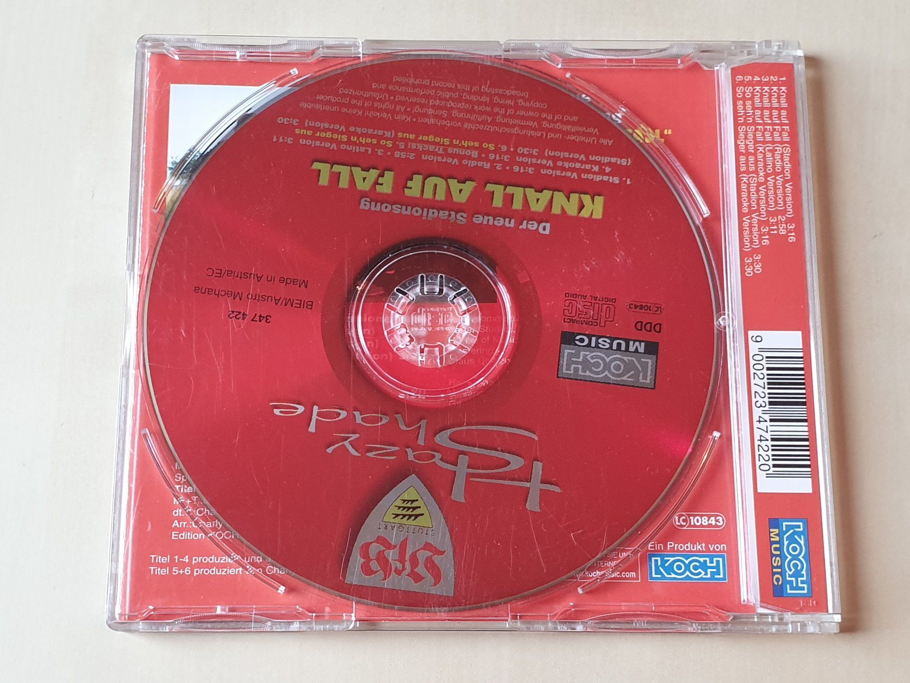 CDs: Hazy Shade Knall auf Fall VfB Stuttgart – Gebraucht aus Stansstad von collectorsshop 1