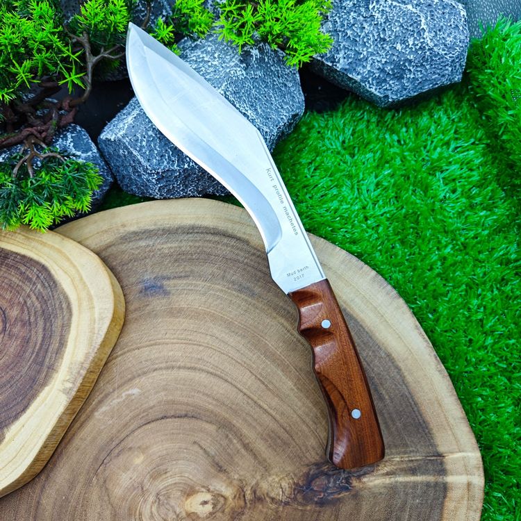 Handgeschmiedete Kukri Machete, Holzgriff, sehr scharf (Neu und ...