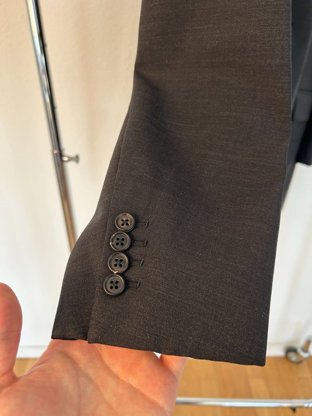 Hermès Jacken: Hermès Grey Wool Suit Blazer – Gebraucht aus Bern von kurtikobolt74 2