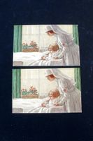 2x BUNDESFEIER - POSTKARTE, 1921. Ungelaufen