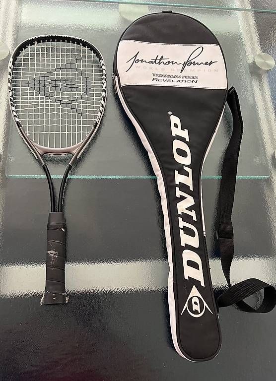 Racchette: Squash Schläger, Dunlop, mit Tasche – Usato da Allschwil venduto da Hesch13