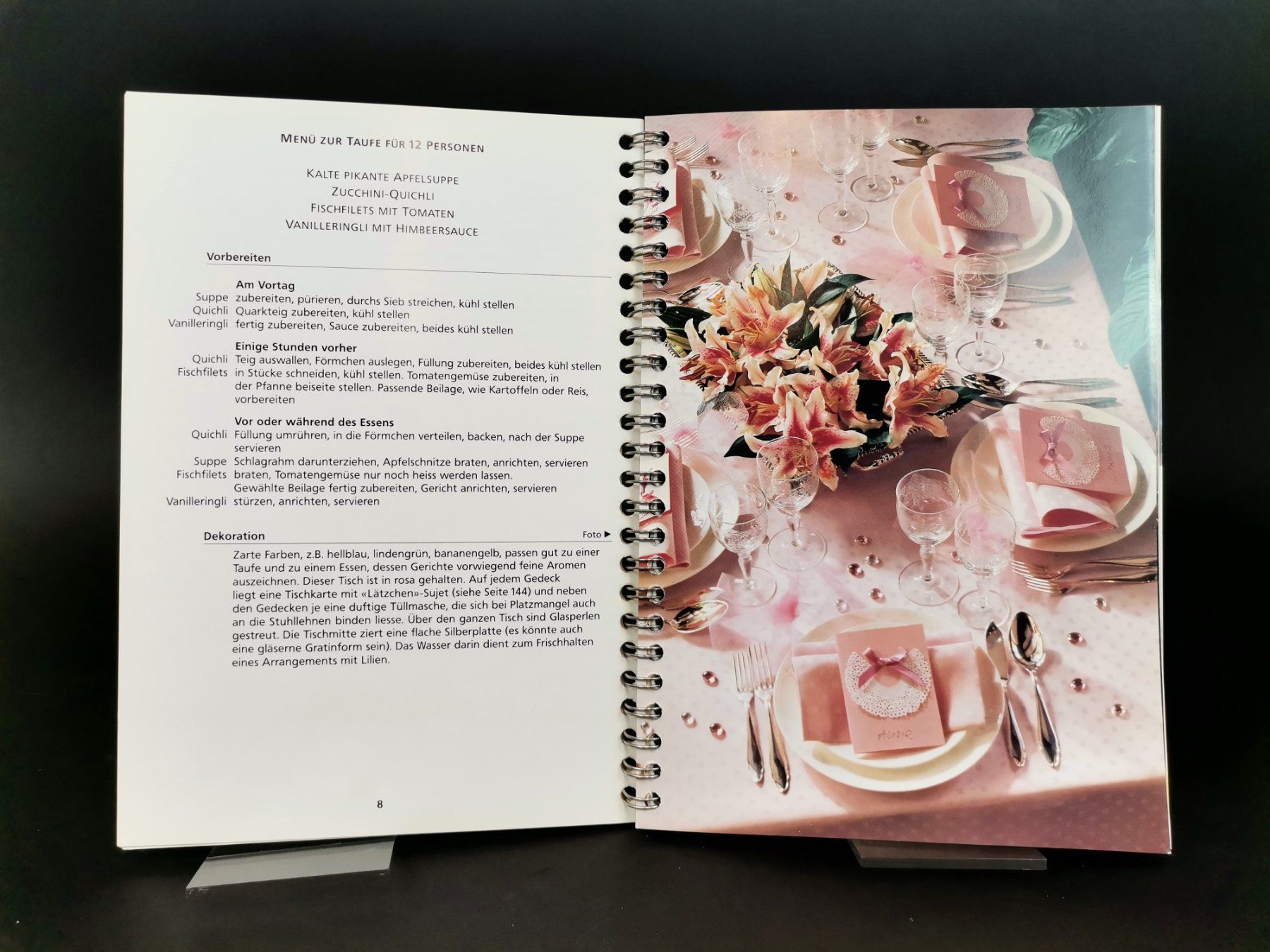 Libri: BETTY BOSSI Festliche Menüs – Usato da Schaffhausen venduto da Restwert_SH 6