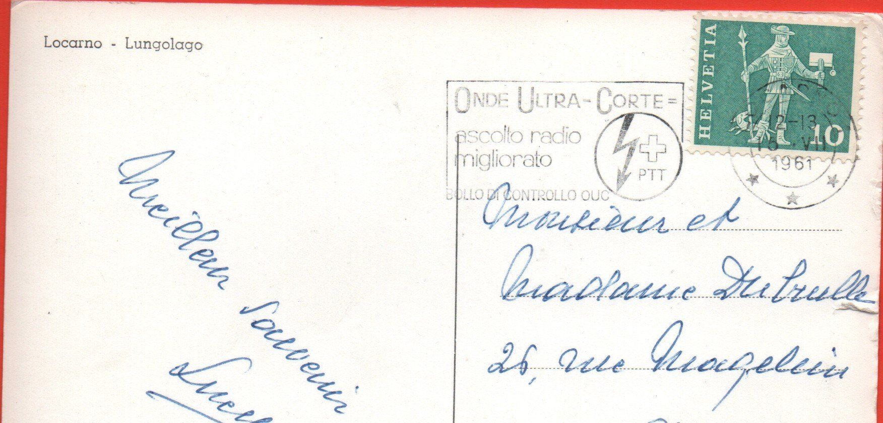 Cartes postales: LOCARNO Lungolago – D'occasion à Jona par philajona 1