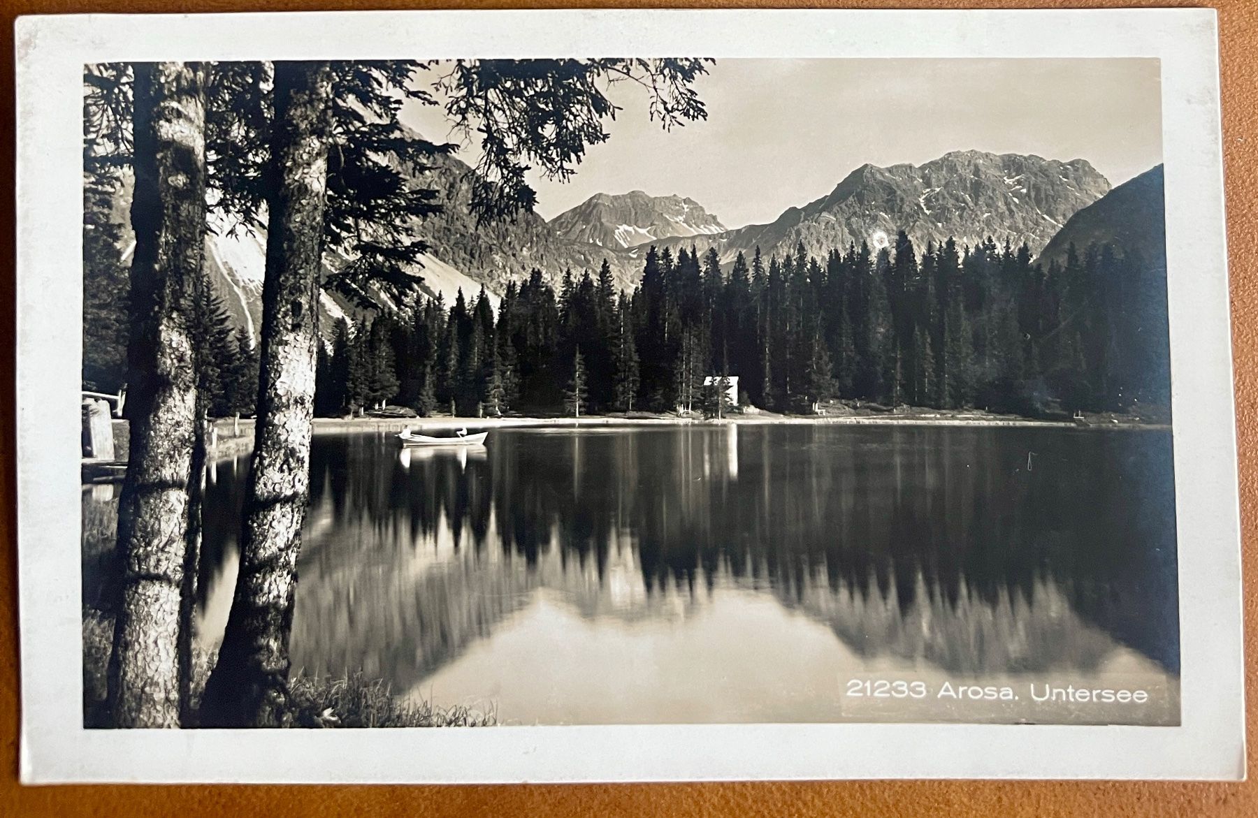 Cartoline postali: AK:  AROSA - Untersee – Usato da Lutry venduto da Ediego