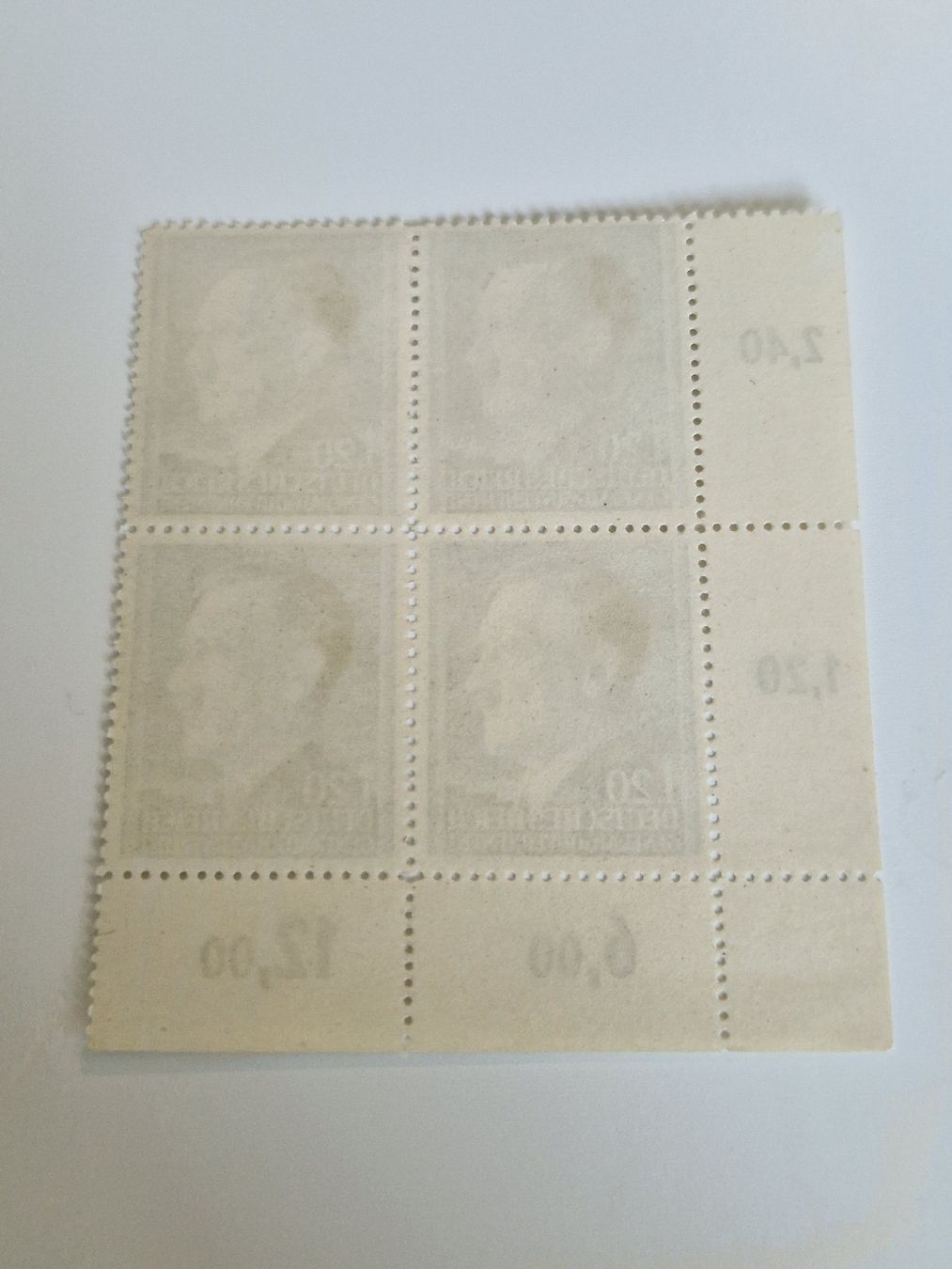 Tutti i francobolli: Deutsches Reich Adolf Hitler Block Briefmarken postfrisch – Nuovo (secondo la descrizione) da St. Gallen venduto da Enrico_SG 1