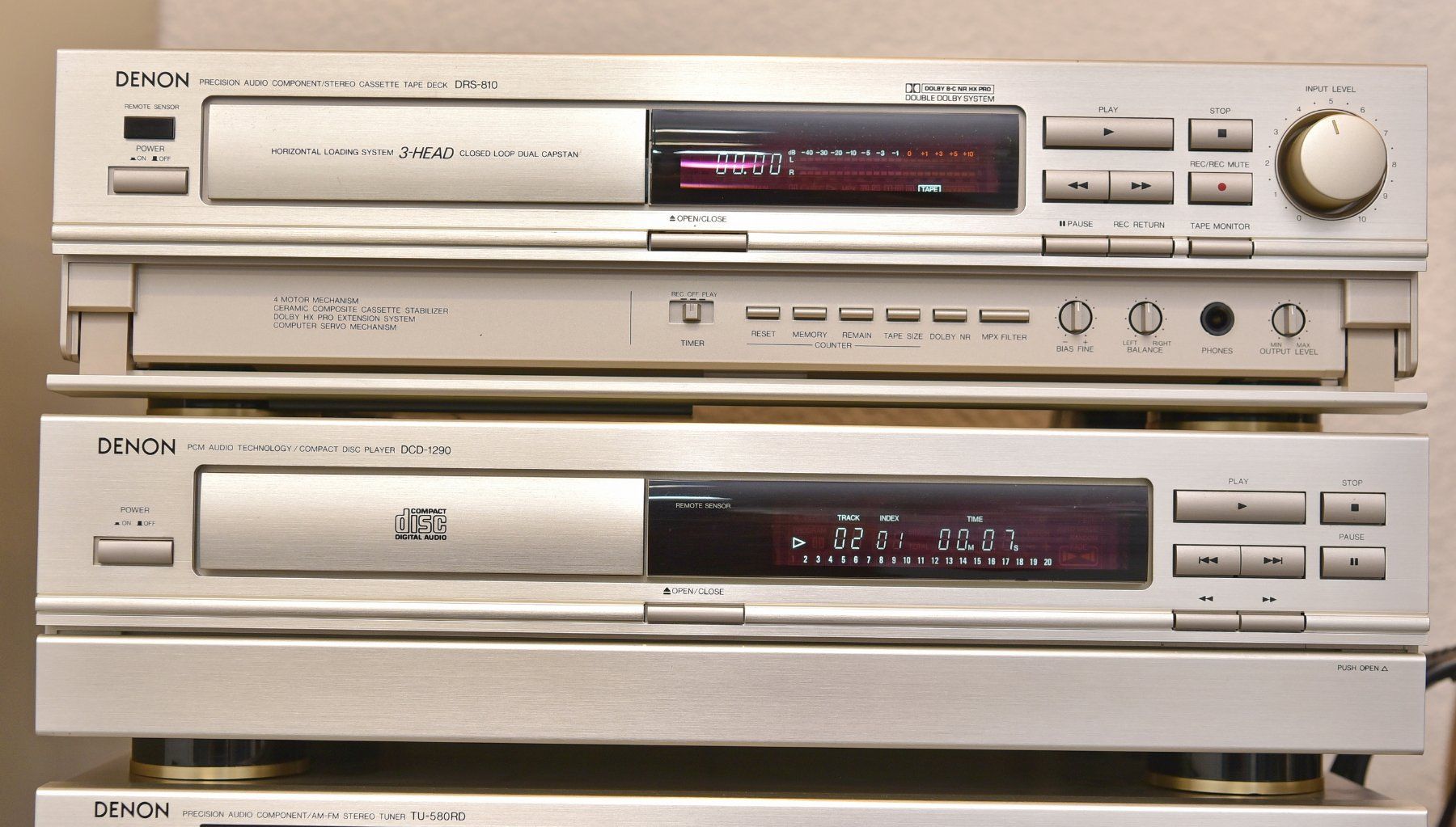 Denon Amplificatori: Denon 4-Geräte Turm – Usato da Bonstetten venduto da wudeli79 3