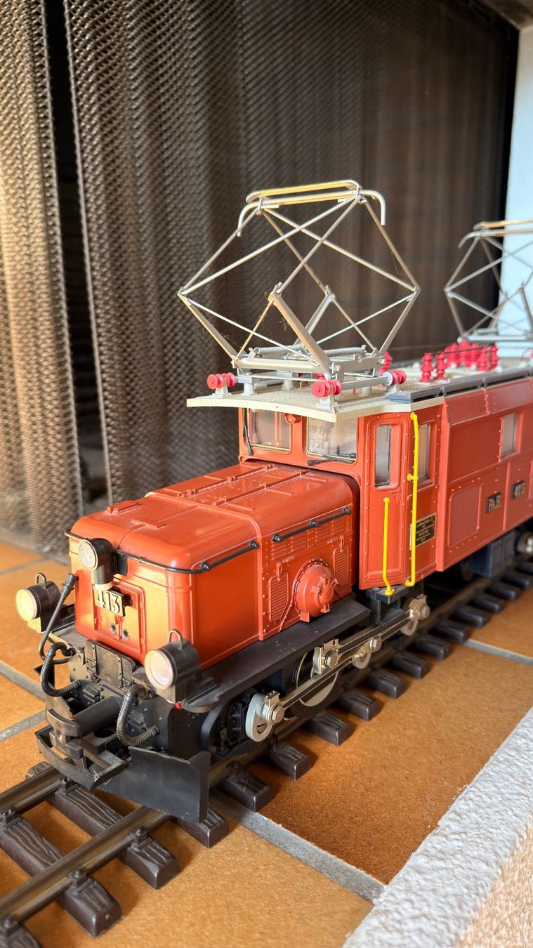 LGB Modellini di ferrovie: LGB RhB Krokodil 413 – Usato da Münchenbuchsee venduto da muck88 3