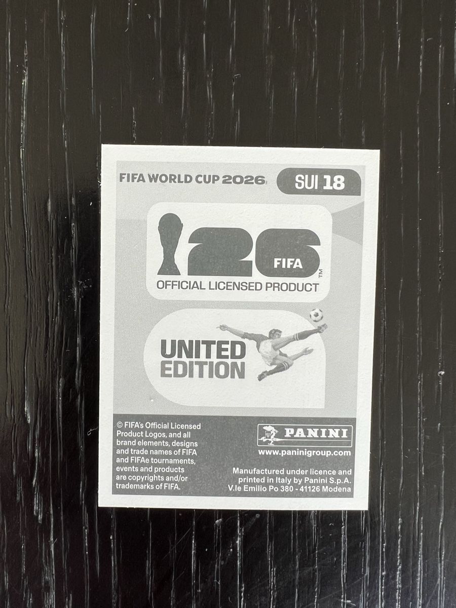 Panini Carte collezionabili: Panini WC 2026 - Ruben Vargas – Nuovo e nell'imballaggio originale da Sainte-Croix venduto da Caramel31 1