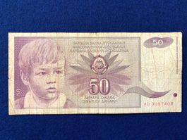 Belgrad 1990 - Jugoslawien - Dinar