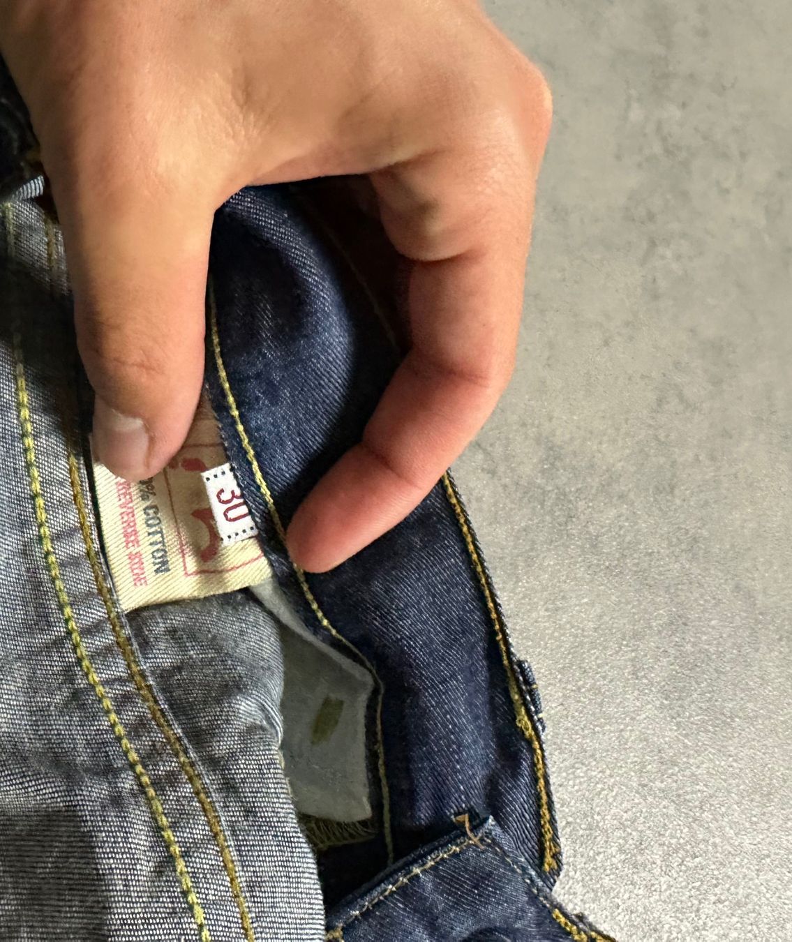 Jeans: Evisu Jeans Grösse M/L – Usato da Wolfhalden venduto da GodzillaArchive 4