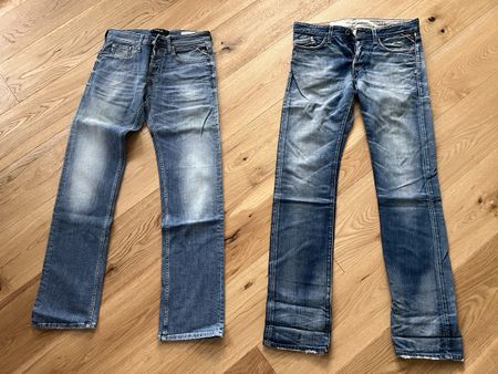 Replay Jeans Lot, Newbill 29/32 & Waitom 30/34 Top!