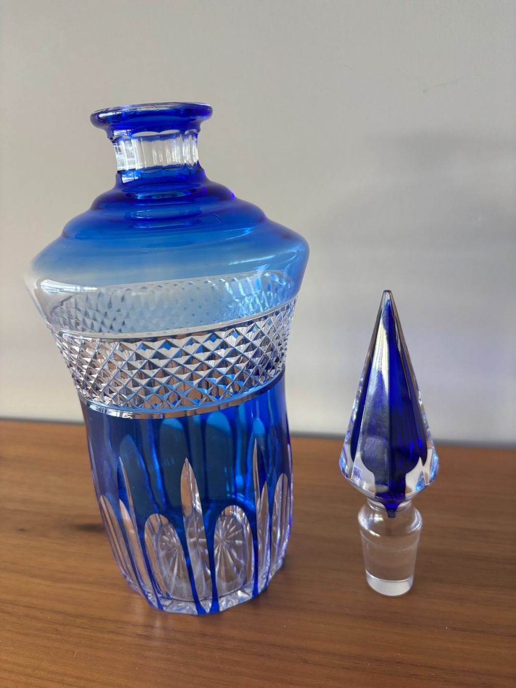 Caraffe: Karaffe handgefertigte Bleikristall Glaskunst – Usato da schmerikon venduto da nicole091 2