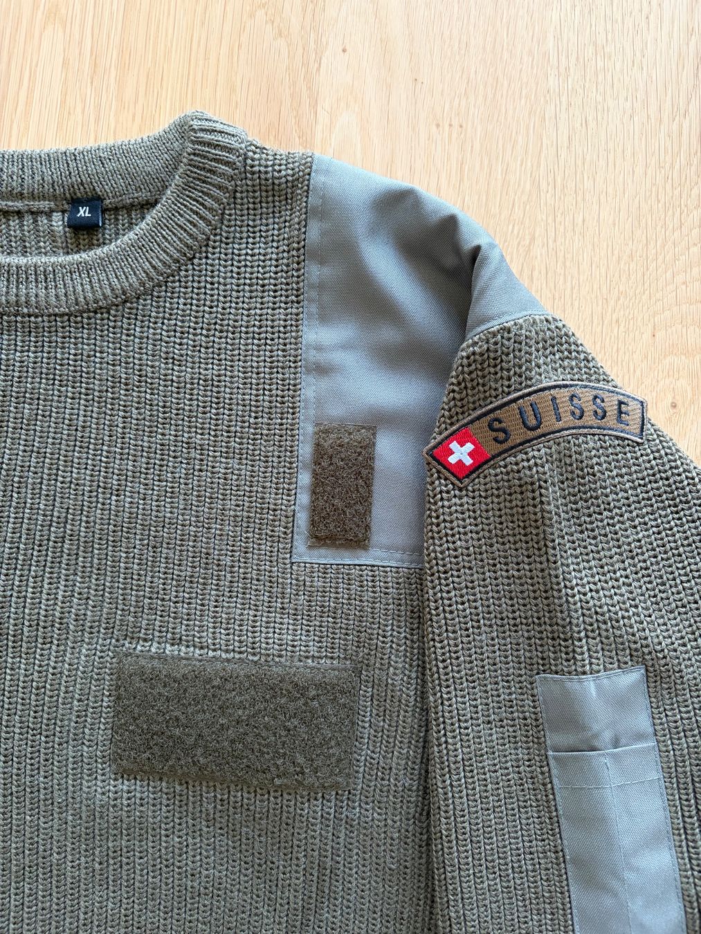 Uniformi: Instruktor Pullover Schweizer Armee XL – Nuovo (secondo la descrizione) da Glarus venduto da HowlinWolf_ 1