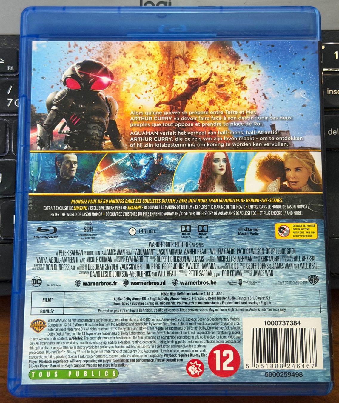 Tutti i DVDs: Aquaman (2018) - Blu-ray – Usato da Semsales venduto da __Florian__ 2