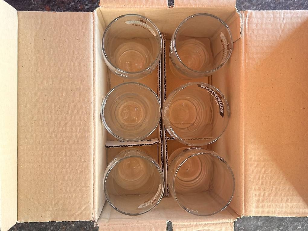 Bicchieri: Lot de 6 verres à bière Murphys  – Usato da Moutier venduto da lak_dw7c 1
