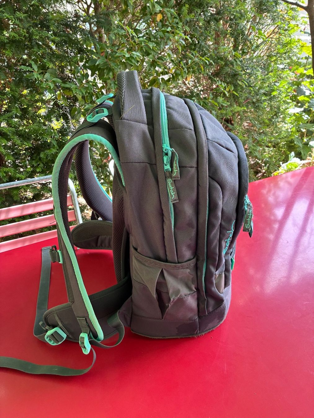 Satch Rucksäcke: Satch Pack Schulthek anthrazit/mint – Gebraucht aus Wettingen von baeg_2000 2