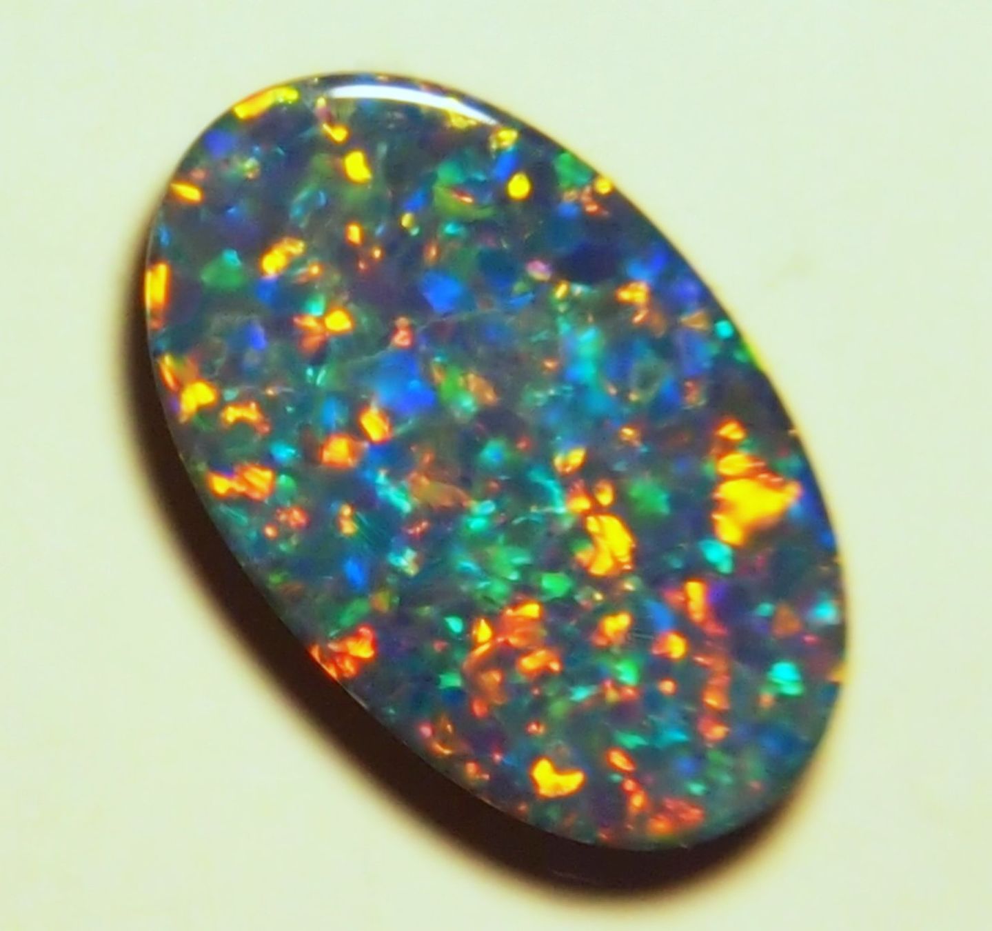 Pietre preziose: 3,80 CTS A GRADE STUNNING DOUPLETTE OPAL! AAA – Nuovo e nell'imballaggio originale da Reinach BL venduto da Marblue